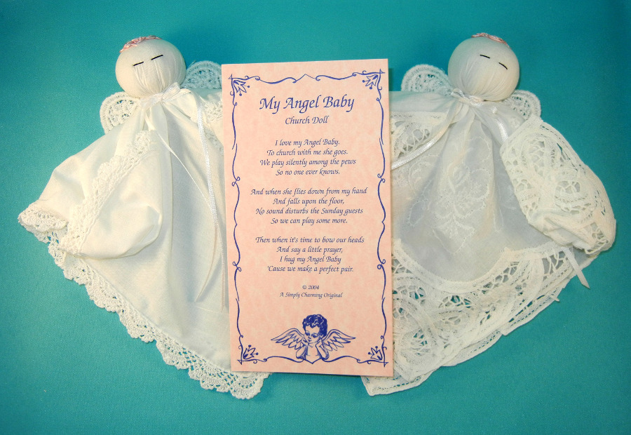 Angel Baby Church Doll